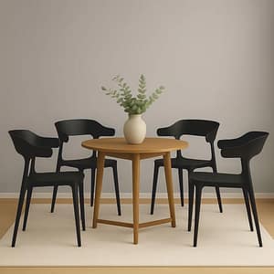 Vision Arm Half Round Chair