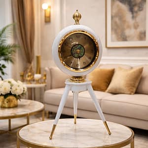 Modern Classic Tripod Table Clock