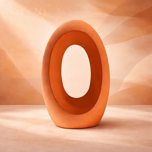 Modern Sculptural Vase
